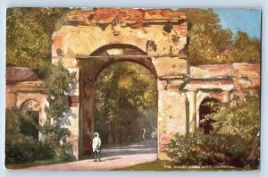 Lucknow India Postcard The Bailley Guard Gate c1910 Unposted Oilette Tuck Art