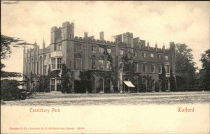 Watford Hertfordshire Cassiobury Park c1910 Vintage Postcard