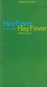 Hay Fever Edith Evans Maggie Smith Noel Coward National Theatre Programme