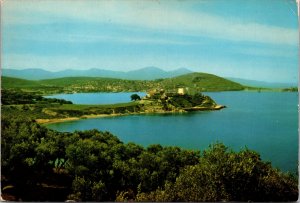 Postcard Turkey Bird's Island and Hotel Kismet