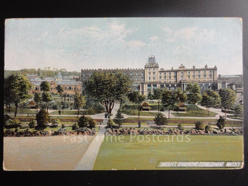 Derbyshire: Matlock SMEDLEY'S HYDROPATHIC ESTABLISHMENT c1905