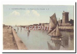 The Sands dOlonne Old Postcard The channel and tower & # 39Arundel