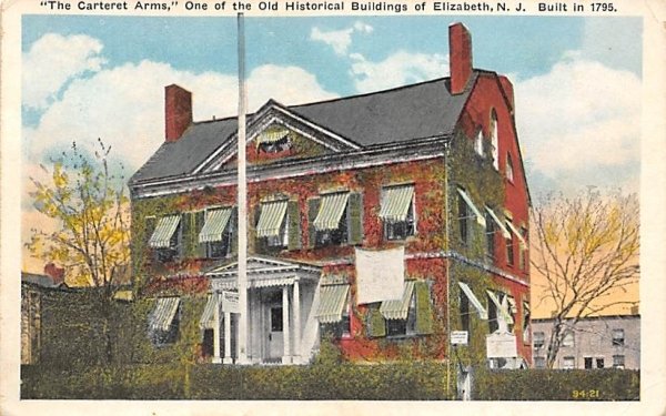 The Carteret Arms, in Elizabeth, New Jersey