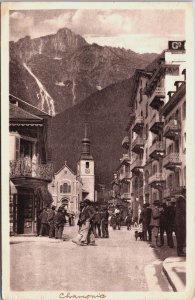 France Chamonix Vintage Postcard C182