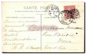 Old Postcard Argentan Church Saint Martin