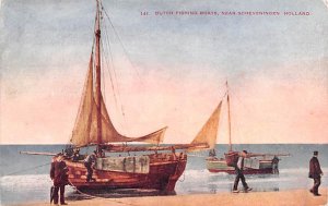 Dutch Fishing Boats Scheveingen Holland Unused 