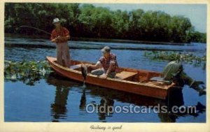 Florida, USA Fishing 1966 postal used 1966