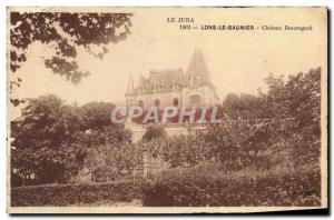 Old Postcard Jura Lons Le Saunier Chateau Beauregard