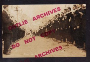 Juneau ALASKA RPPC 1918 HOME GUARD WW1 Soldiers DEFENDERS OF JUNEAU AK KB