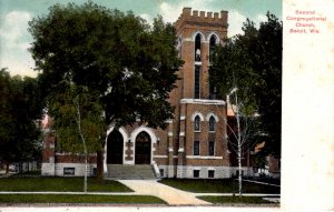 Beloit, Wisconsin - The Second Congregational Church - in 1910