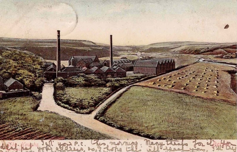 Great Britain Postcard 1905 Posted The Haughs Bervie Kincardineshire Scotland