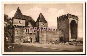 Postcard Old Cahors The Barbican and the Tower of the Hanged
