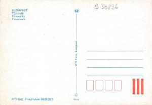 B30836 Budapest Fireworks  hungary