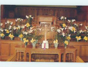 Unused Pre-1980 CHURCH SCENE Ames Iowa IA L3118@