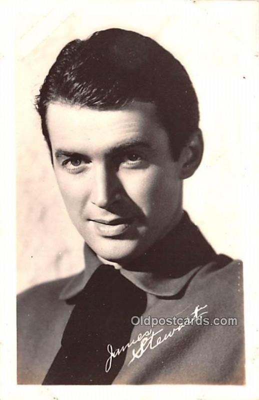 James Stewart Movie Star Actor Actress Film Star Unused 