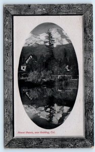 MOUNT SHASTA, CA ~ Siskiyou County~ View of MT. SHASTA 1912 PNC Glosso Postcard