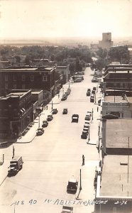 US 40 real photo Abilene Kansas  