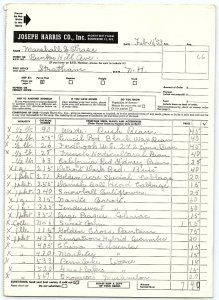 1953 JOSEPH HARRIS CO MORETON FARM ROCHESTER NY GARDEN SEEN ORDER FORM Z5541