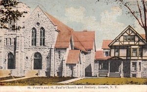 St Peter's & St Paul's Church & Rectory Arcade, New York