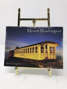 Mount Washington Cog Railway at the Summit Postcard DLD-21