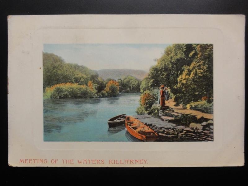 Ireland KERRY Meeting of the Waters, Killarney c1908 by B.B. No.G27