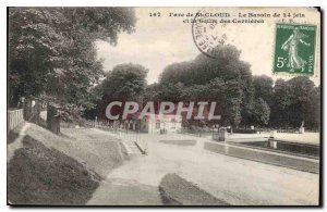 Postcard Old Park St Cloud Basin 24 Jets and the grid Carrieres