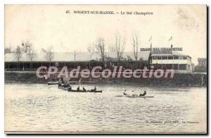 Old Postcard Nogent sur Marne Le Bal Champetre