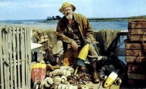 The Old Salt along the New England Coast - Misc, Maine ME Postcard