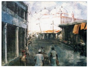 Bangladesh 2005 Unused Postcard Dhaka Begum Bazar Mosque