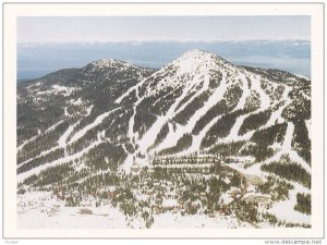 Aerial View, Mount Washington, Ski Slopes, Vancouver Island, British Columbia...