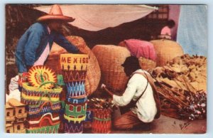 Toluca Baskets MEXICO Foto Luis Marquez Postcard