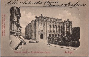 Hungary Budapest Fővárosi Vigado Vintage Postcard C118