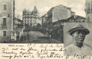 brazil, SALVADOR, Bahia, São Bento, Ganhador Africano, Scarification (1904)