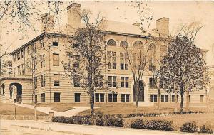 Hyde Park MA High School Herbert Glasier, publisher  RPPC Postcard