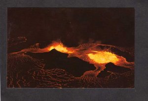 HI Kilauea Volcano Eruption Lava National Park Volcanoes Hawaii Postcard