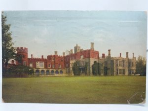 Hinchingbrooke House Huntingdon Cambridgeshire Vintage Antique Postcard 1921