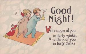 Good Night Young Children Going To Bed