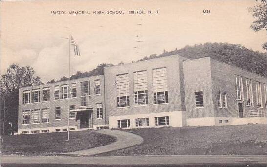 New Hampshire Bristol Bristol Memorial High School 1950