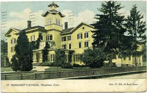 St Margaret's School - Waterbury, CT Connecticut - pm 1911 - UDB