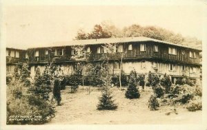 Bryson City North Carolina Freymont Inn roadside RPPC Photo Postcard 21-5454