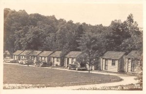 Renfro Valley Kentucky Renfro Valley Settlement Cabins Real Photo PC AA21869