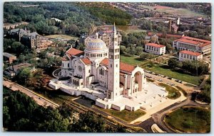 M-76716 Aerial View of the National Shrine of the Immaculate Conception D C