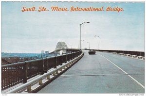 The Sault Ste. Marie International Bridge,  Sault Ste,  Marie,  Ontario,  Can...