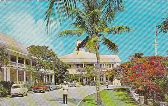 Bahamas Nassau Front Driveway To Government House