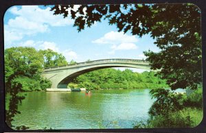 New York ROCHESTER Genesee Valley Park and historic Barge Canal - Chrome