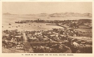 Postcard; Noumea New Caledonia Vallee du Tir Suburb & Nickel Smelters Unposted