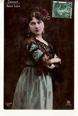 People -- MARIA LABIA as CARMEN, Italian Soprano, Opera, ...