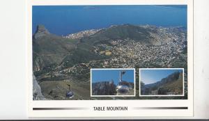 BF27965 backdrop table mountain robben island south africa  front/back image