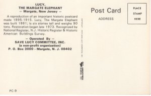PC6025 LUCY THE MARGATE ELEPHANT, MARGATE, NJ