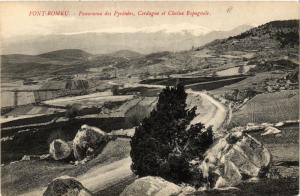 CPA FONT - ROMEU - Panorama des Pyrénées CERDAGNE et Chaine Espagnole (451432)